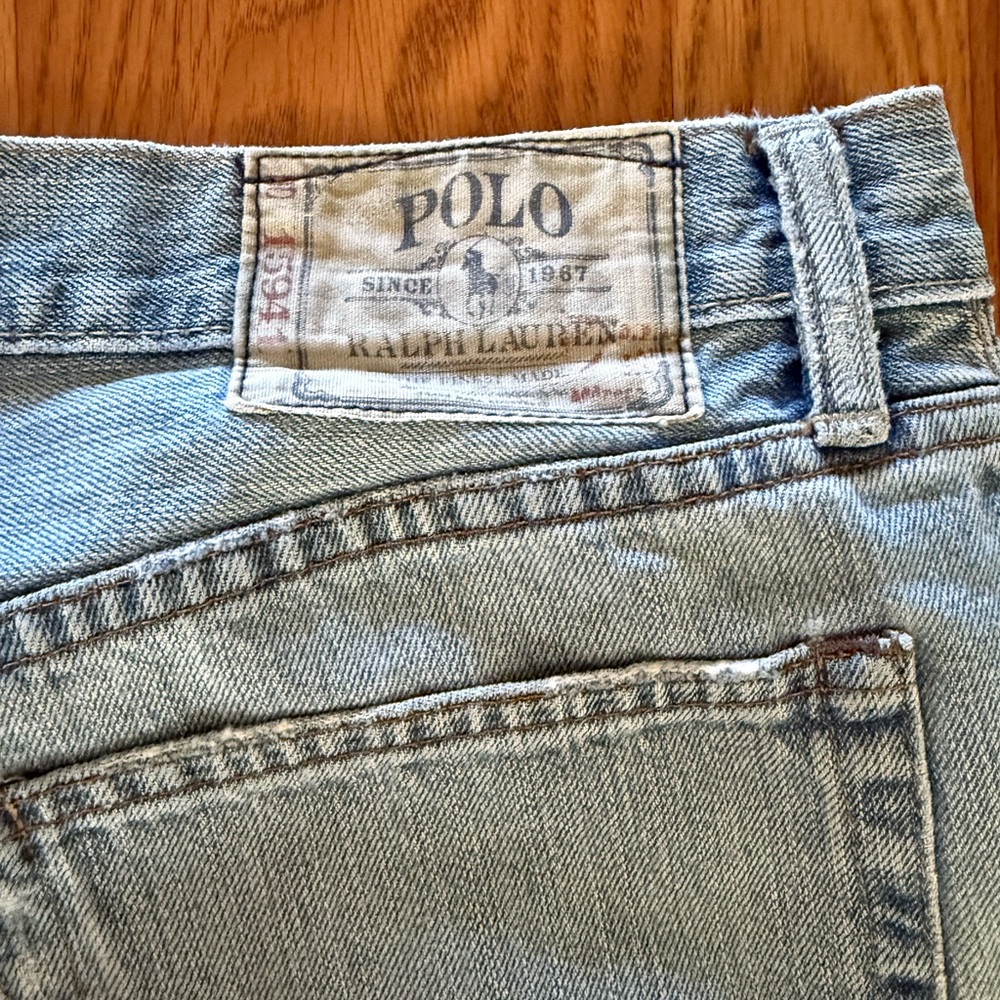 2 pairs of Polo Jeans. Ralph Lauren. 33x30